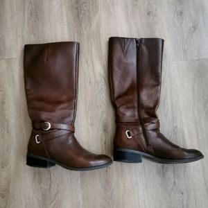 Size 9 - Ralph Lauren Brown Leather Riding Boots